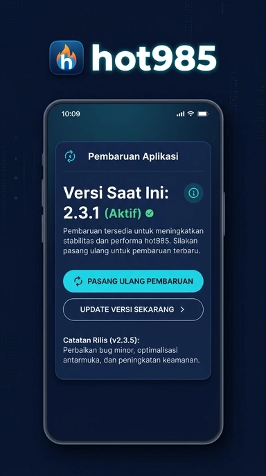 Tampilan riwayat versi hot985